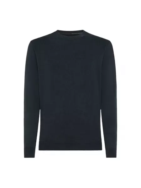 Sweter Rrd z długim rękawem niebieski