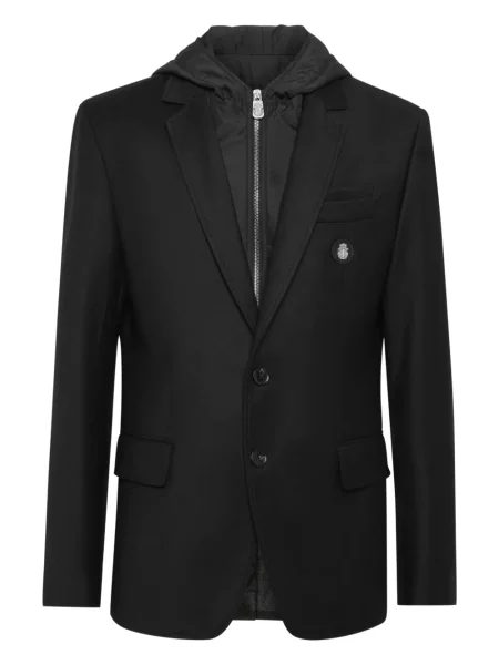 Sacou Billionaire cu glugă negru