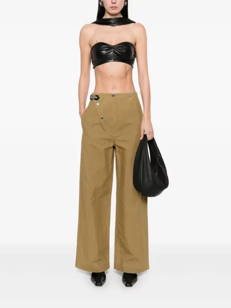 Pantaloni Nanushka maro