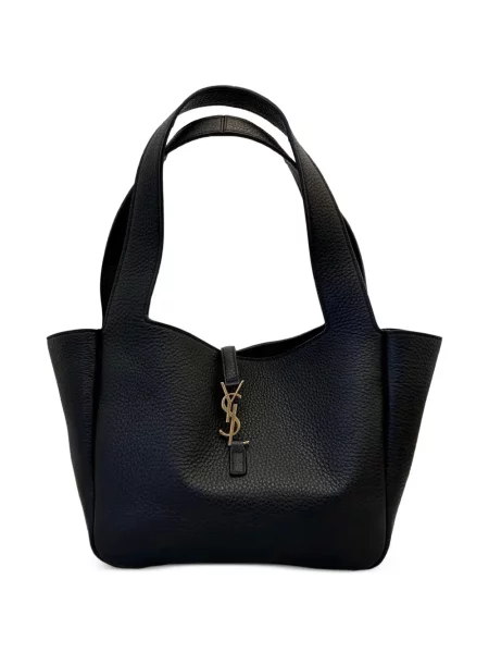 Torebka Saint Laurent skórzana czarna