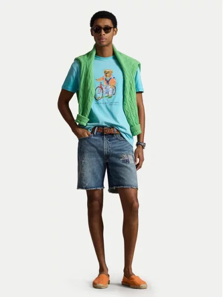 Polo Ralph Lauren Marškinėliai mėlyna