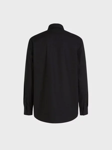 Джинсовая рубашка Karl Lagerfeld Jeans черная