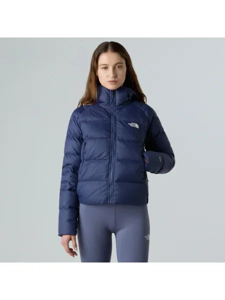 Geacă cu puf pentru femei The North Face Hyalite Down Hoodie lunar blue albastru