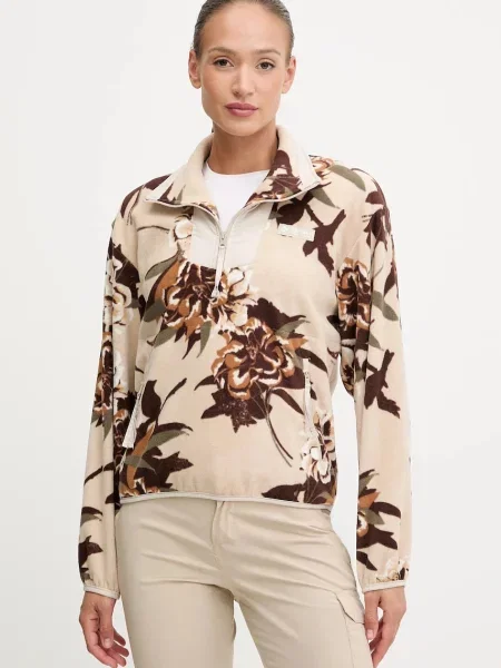 Columbia bluza outdoorowa Sequoia Grove wzorzysta beżowy