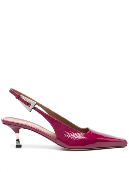 Pantofi cu toc Paris Texas slingback violet