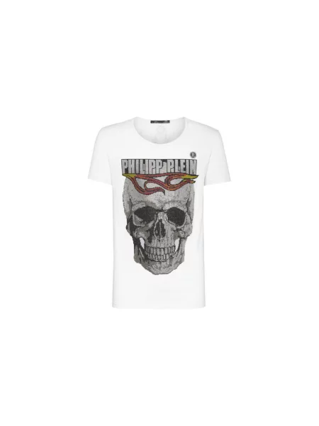 Tricou sport Philipp Plein Sport alb