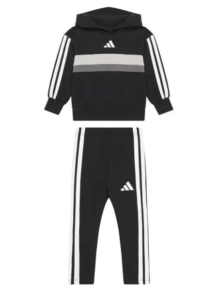 Adidas Komplet bluza i legginsy Seasonal Essentials Tiberio czarny