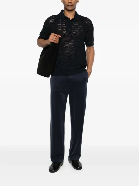 Talie pantaloni Giorgio Armani albastru