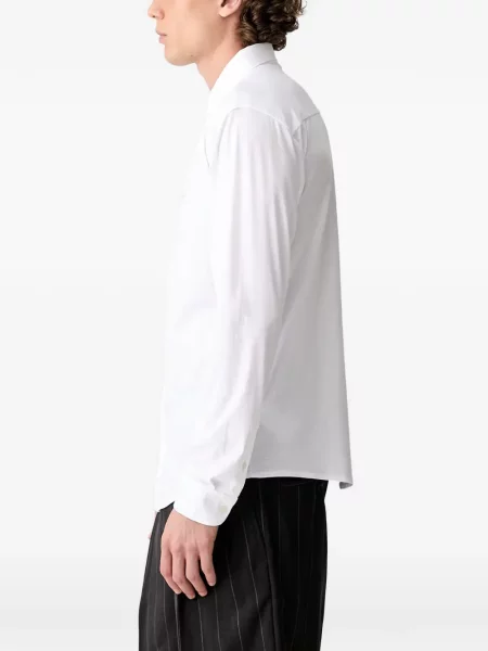 Cămașă Filling Pieces cu broderie alb