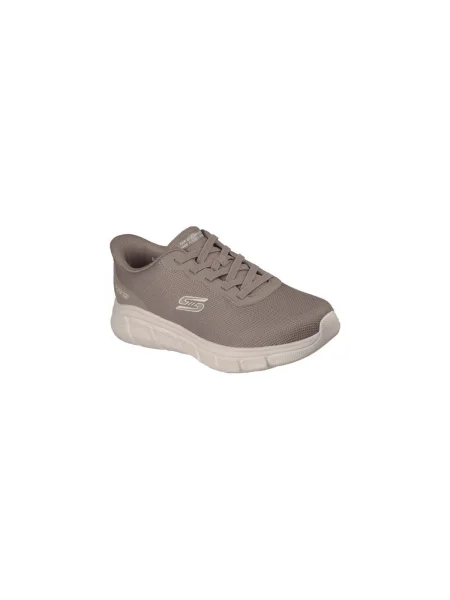 Sneakerși Skechers bej