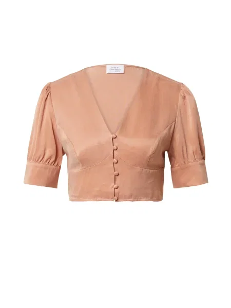 Daahls by Emma Roberts exclusively for ABOUT YOU Bluză Grace deschis maro
