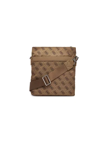 GUESS Torba preko ramena BERLIN devine dlake camel / smeđa bež