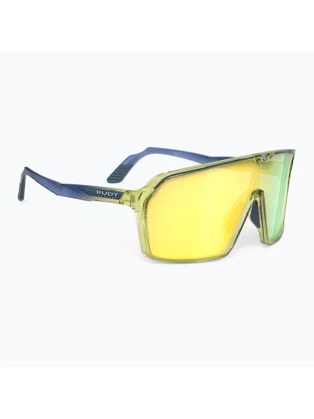Sluneční brýle Rudy Project Spinshield crystal blue avio/apple green/multilaser yellow modré
