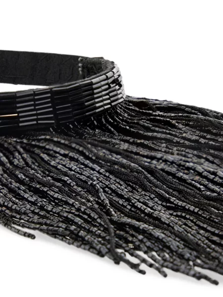 Colier Emporio Armani cu mărgele negru