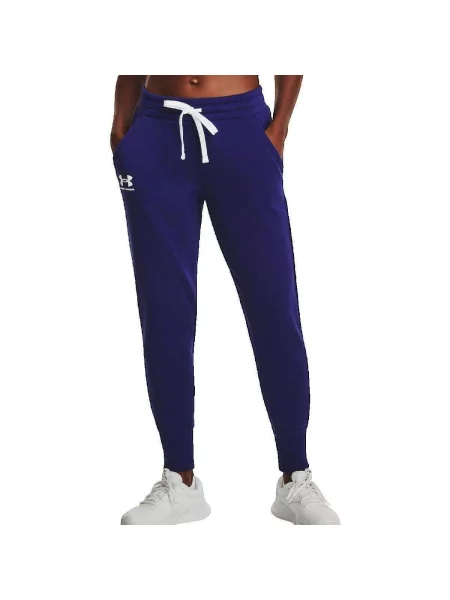 Fleece nadrág Under Armour kék