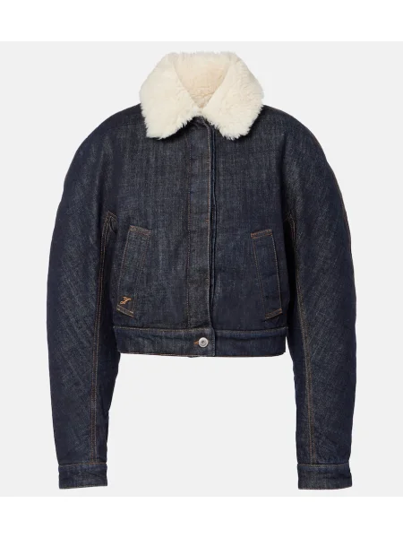 Kurtka jeansowa Jacquemus niebieska