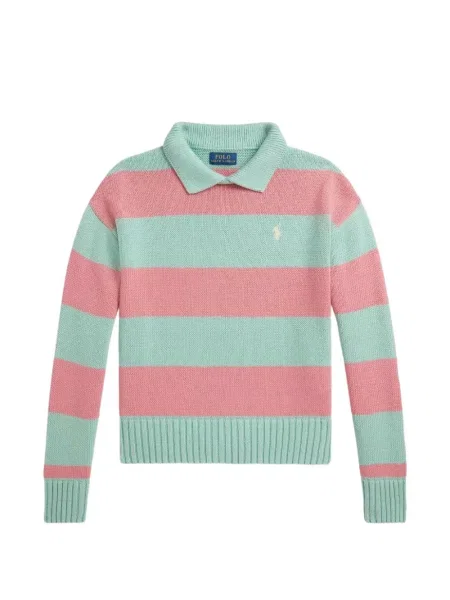 Sweter dziecięcy Polo Ralph Lauren różowy