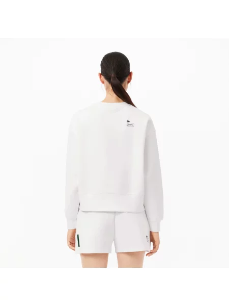 Толстовка Lacoste белая