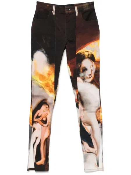 Blugi Mugler maro