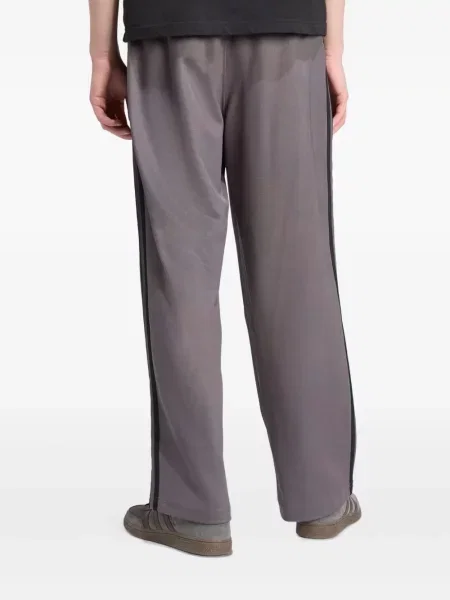 Csíkos futó nadrág Adidas szürke