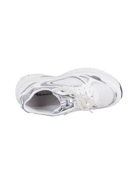 Pantofi Tamaris argintiu