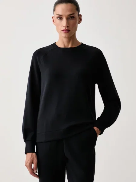 Skechers hanorac pentru femei cu vâscoză COZY LUXE negru