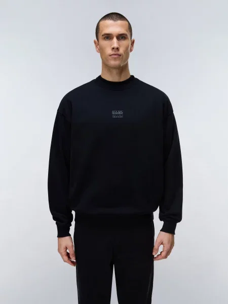 Свитшот Napapijri с автографом черный