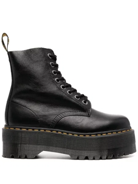Botine Dr. Martens cu platformă negru