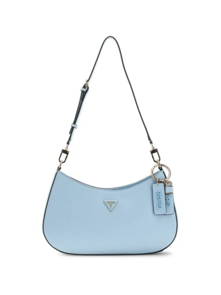 GUESS Geantă de umăr Noelle II deschis albastru