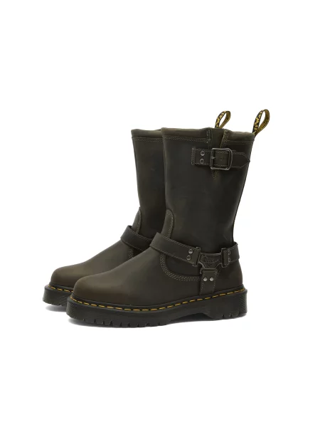 Botki Dr. Martens szare