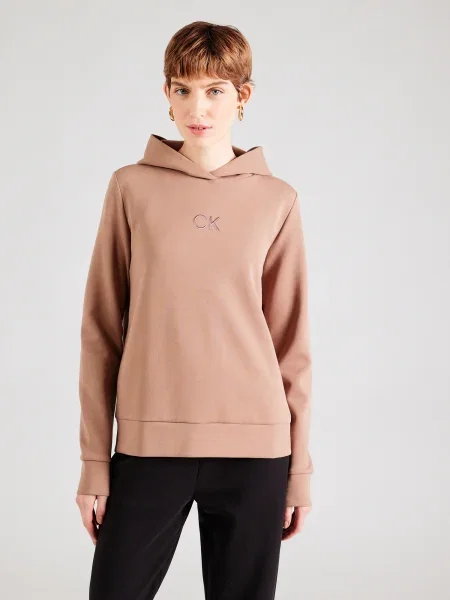 Calvin Klein Mikina hnedá
