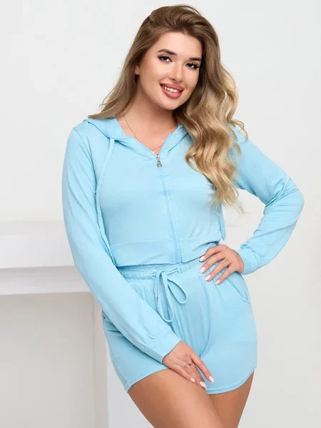 Komplet dresowy Resti niebieski