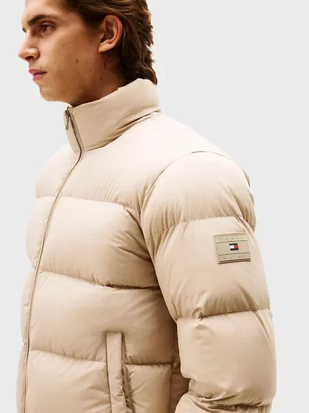 Пуховик Tommy Hilfiger бежевий