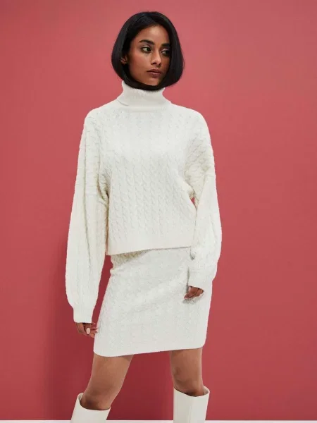 Rochie maxi Marisse alb