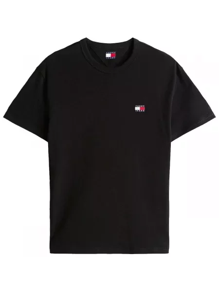 Kratak majica Tommy Jeans crna