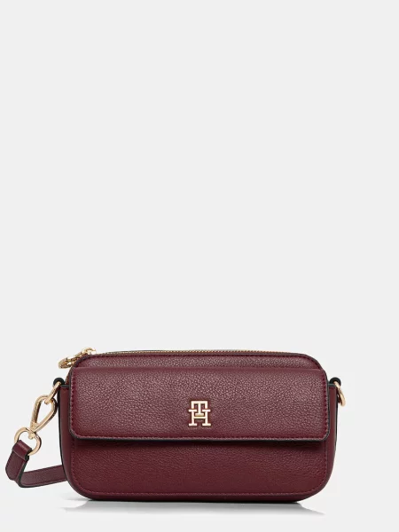 Tommy Hilfiger Geantă poștaș TH ICON roșu