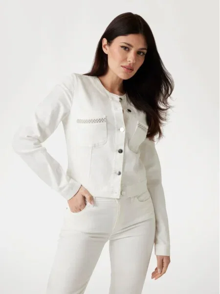 Яке Guess JULIANA преходен модел бяло