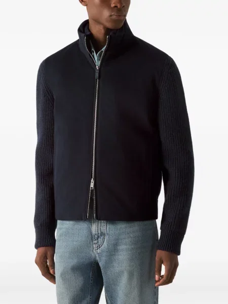 Cardigan Zegna din cașmir albastru