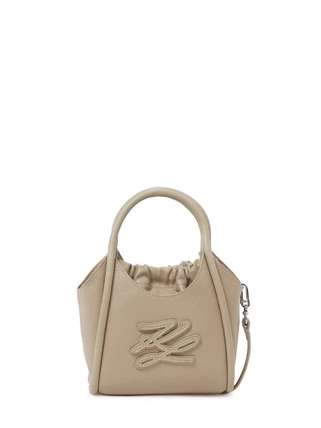 Karl Lagerfeld Ručna torbica Autograph' bež