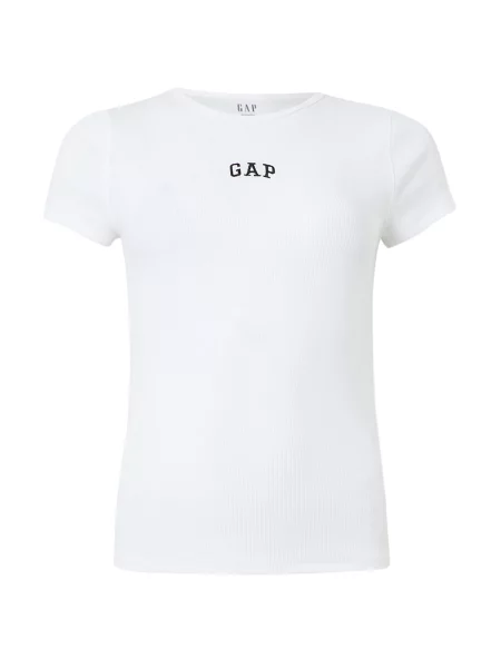 GAP Tricou negru alb