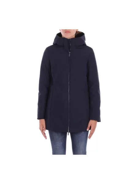Woolrich Parka Puchowa New Firth blau niebieska