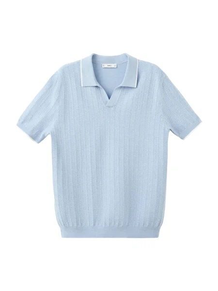 MANGO MAN Pulover TIP deschis albastru