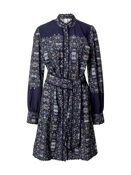 YAS Rochie bleumarin / deschis / verde pin albastru