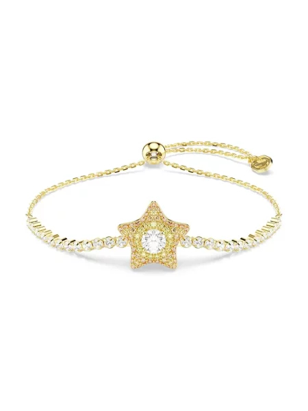 Swarovski zapestnica pozlačena s kubičnim cirkonijem SUBLIMA