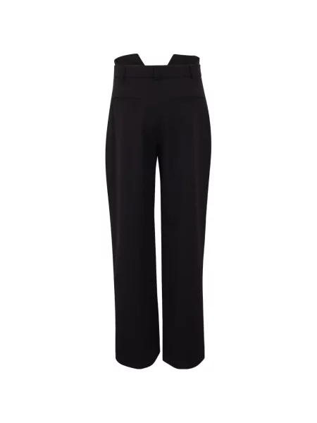 Pantaloni Ssheena negru