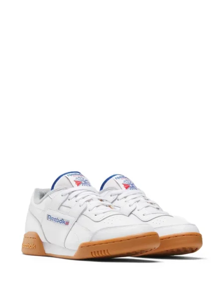 Sneakerși Reebok Workout Plus din piele alb
