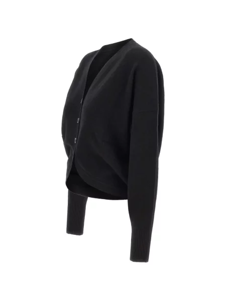Cardigan Marella din cașmir negru