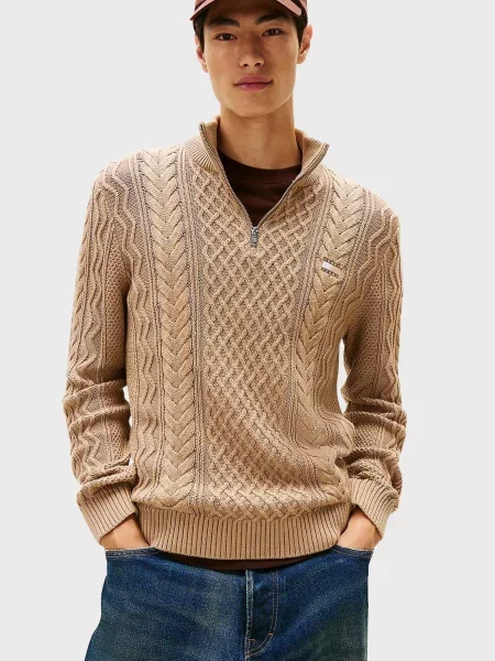 Светр Tommy Jeans бежевий