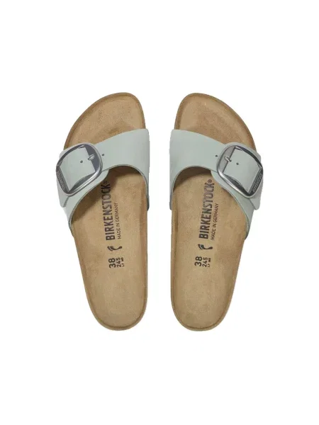 Pantofi Birkenstock cu cataramă verde
