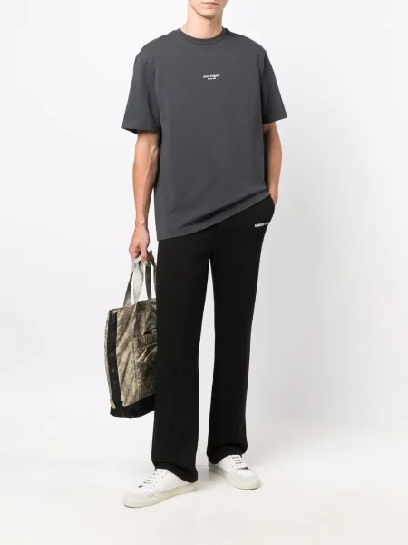 Tricou Axel Arigato cu imagine negru